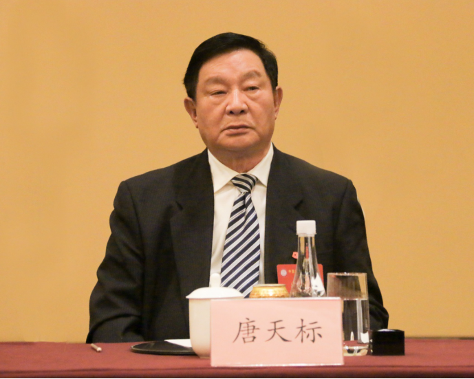 中国国际文化传播中心资深顾问唐天标宣读表彰先进单位和先进个人的